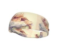 Je t'aime, Grand-Mère Homme Femme Headband Respirant Bandeaux Large Bandeau De Sport pour Yoga Basketball Fitness Tennis