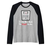 Je t'aime Juste Le Poids Que tu ES Manche Raglan
