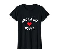 Je t'aime Mia Nonna T-Shirt Graphique avec Valeur