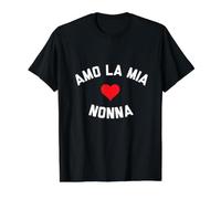 Je t'aime Mia Nonna T-Shirt Graphique avec Valeur