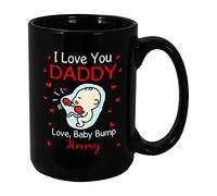 Je T'Aime Papa Tasse À Thé Céramique Tasse À Café Durable Mug Cadeau Mignon Pour Pâques Bureau Collègue 330Ml