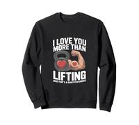 Je t'aime Plus Que de soulever des Objets - Heavy Statement Sweatshirt