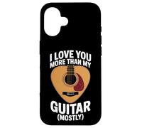 Je t'aime Plus Que ma Guitare, Surtout Coque pour iPhone 16