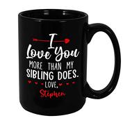 Je T'Aime Plus Que Tasse À Café Unique Tasse À Thé Drôle Mug Cadeau Mignon Pour Collègue Pâques Bureau 330Ml