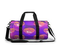 Je t'aime Sac De Sport Gym Sac De Voyage Sac Week-End Duffel Bag pour Camping Randonnée Voyage 45x23x23cm