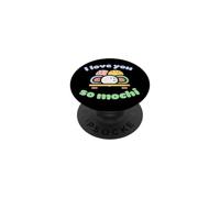 Je t'aime Tellement Mochi, Je t'aime très Mochi Mochi Pun PopSockets PopGrip Adhésif
