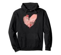 « Je t'aime » une déclaration élégante d'amour, je t'aime Sweat à Capuche