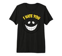 Je Te déteste Smile Face T-Shirt Haut de Gamme