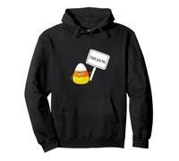 Je Te déteste, trop drôle, Halloween, maïs sucré Sweat à Capuche