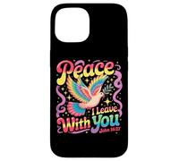 Je Te Laisse la Paix (Jean 14:27) Coque pour iPhone 15