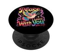Je Te Laisse la Paix (Jean 14:27) PopSockets PopGrip Adhésif