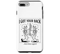 Je Te Soutiens, Mignon ami Squelette Coque pour iPhone 7 Plus/8 Plus