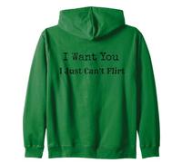 Je Te Veux, Je ne Peux Tout Simplement Pas flirter avec Un Petit ami et Une Petite Amie drôles Sweat à Capuche