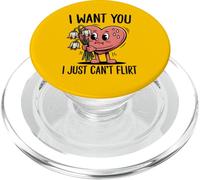 Je Te Veux, Je ne Peux Tout Simplement Pas flirter PopSockets PopGrip pour MagSafe