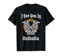 Je Te Vois au Valhalla (Graphique Viking) T-Shirt