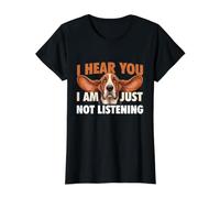 Je t'entends, Je n'écoute Tout Simplement Pas - Basset Hound Dog Dad T-Shirt Graphique avec Valeur
