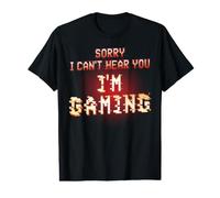 Je T'entends Pas Je Joue Shirt Gamer Pixel T-Shirt Graphique avec Valeur