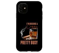 Je tiens Un Cigare Alors Oui, Je suis plutôt occupé, Amateur de cigares, Fume Coque pour iPhone 11