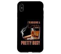 Je tiens Un Cigare Alors Oui, Je suis plutôt occupé, Amateur de cigares, Fume Coque pour iPhone XS Max