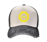 Je Tire à l’Ouverture Brute Bague Photographie Design (Jaune sur Noir) Casquette de Baseball Plage Chapeau d’Hiver Vintage Golf Femmes Hommes