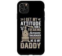 Je Tire Mon Attitude d'un cheminot Vraiment génial, il est M Coque pour iPhone 11 Pro Max
