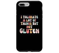 Je tolère Beaucoup de Choses mais Pas Le Gluten Groovy coeliaque Coque pour iPhone 7 Plus/8 Plus