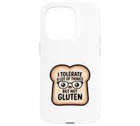Je tolère Beaucoup, mais Pas Le Gluten, drôle, coeliaque, sans blé Coque pour iPhone 15 Pro