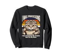 Je traitais Mon Analyse Voici Mes Notes Chat Sweatshirt