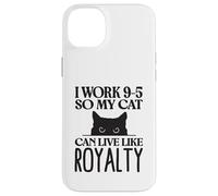Je Travaille 9 à 5 pour Que Mon Chat puisse Vivre comme Une Coque pour iPhone 14 Plus