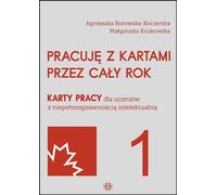 Je travaille avec des cartes toute l'année 1 Agnieszka Borowska-Kociemba, Ma³gorzata Krukowska (Buch auf Polnisch)