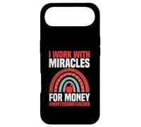 Je Travaille avec Miracles for Money, Professeur Montessori Coque pour iPhone Air