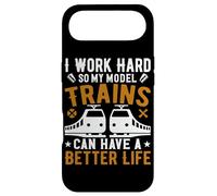 Je Travaille Dur pour Que Mes Trains Miniatures puissent Avoir Une Vie Meilleure Coque pour iPhone Air
