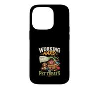 Je Travaille pour Les Friandises pour Chiens Coque pour iPhone 14 Pro