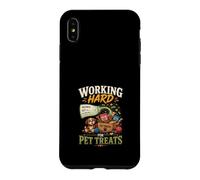 Je Travaille pour Les Friandises pour Chiens Coque pour iPhone XS Max