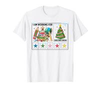 Je Travaille pour Les Vacances de Noël, Professeur d'éducation spécialisée T-Shirt