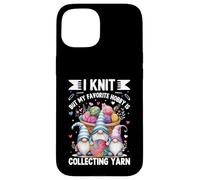 Je Tricote mais Mon Passe-Temps favori est de Collectionner de la Laine Coque pour iPhone 15