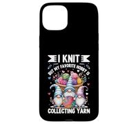 Je Tricote mais Mon Passe-Temps favori est de Collectionner de la Laine Coque pour iPhone 15 Plus
