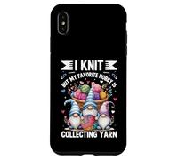 Je Tricote mais Mon Passe-Temps favori est de Collectionner de la Laine Coque pour iPhone XS Max