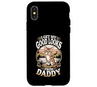 Je trouve ma belle apparence grâce à Daddy Bengal Kitten Lover Coque pour iPhone X/XS
