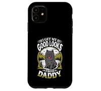 Je Trouve ma Belle Apparence grâce à Daddy Black Chow Chow Dog Lover Coque pour iPhone 11
