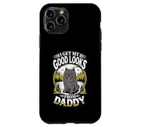 Je Trouve ma Belle Apparence grâce à Daddy Black Chow Chow Dog Lover Coque pour iPhone 11 Pro