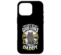 Je Trouve ma Belle Apparence grâce à Daddy Black Chow Chow Dog Lover Coque pour iPhone 16 Pro