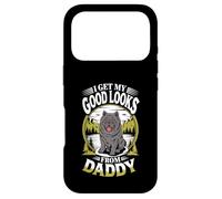 Je Trouve ma Belle Apparence grâce à Daddy Black Chow Chow Dog Lover Coque pour iPhone 17 Pro