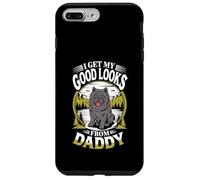 Je Trouve ma Belle Apparence grâce à Daddy Black Chow Chow Dog Lover Coque pour iPhone 7 Plus/8 Plus