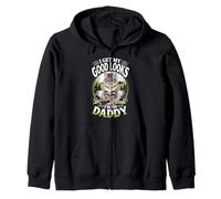 Je trouve ma belle apparence grâce à Daddy Maine Coon Kitten Lover Sweat à Capuche