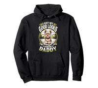 Je trouve ma belle apparence grâce à Daddy Yorkshire Terrier, un amoureux des chiens Sweat à Capuche