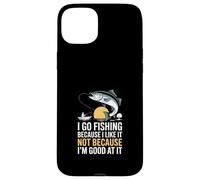Je Vais à la pêche Parce Que J'aime ça, Pas Parce Que Je suis douée ! Coque pour iPhone 15 Plus