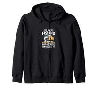 Je Vais à la pêche Parce Que J'aime ça, Pas Parce Que Je suis douée ! Sweat à Capuche
