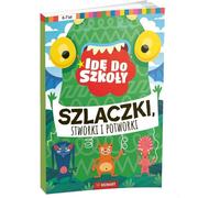 Je vais à l'école. Gribouillis, créatures et monstres Anna Borchard (Buch auf Polnisch)
