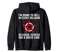 Je Vais Aller en Enfer dans Toutes Les Religions, Cool, athéisme, agnostique Sweat à Capuche